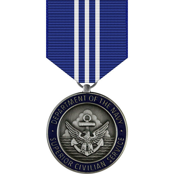 Navy Superior Civilian Service Award Medal Military Medals