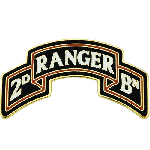 2nd Battalion - 75th Ranger Regiment Scroll Combat Service Identification Badge Army CSIBs