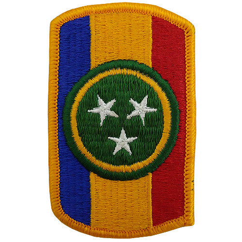 30th Armored Brigade Full Color Class A Patch Patches and Service Stripes