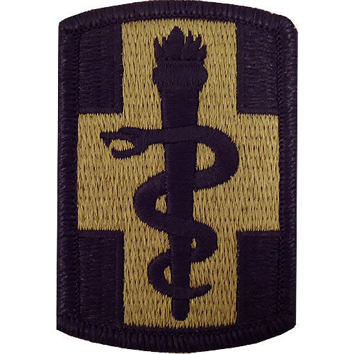 330th Medical Brigade MultiCam (OCP) Patch Patches and Service Stripes