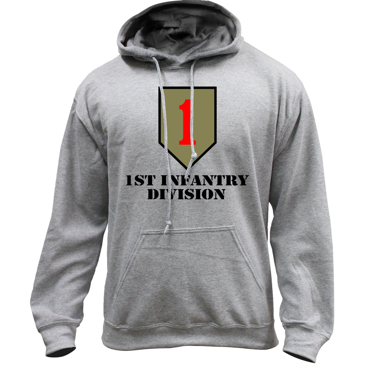 1st Infantry Division Full Color Pullover Hoodie Hoodie 37.626