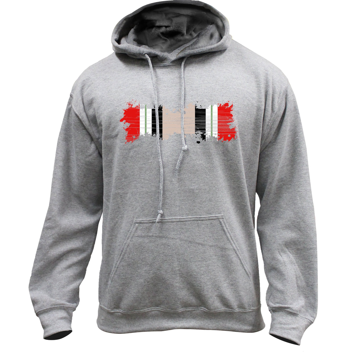 Iraq Campaign Distressed Ribbon Pullover Hoodie Hoodie 37.596