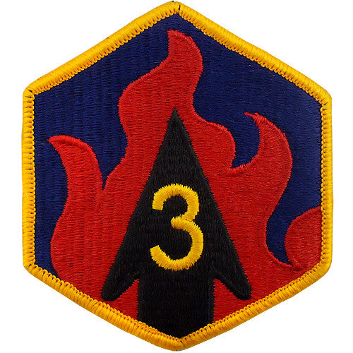 3rd Chemical Brigade Class A Patch Patches and Service Stripes