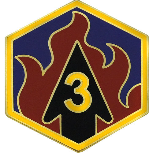 3rd Chemical Brigade Combat Service Identification Badge Army CSIBs