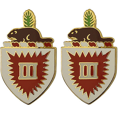 3rd Engineer Battalion Unit Crest (No Motto) Army Unit Crests