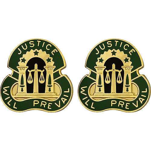 3rd Military Police Group Unit Crest (Justice Will Prevail) Army Unit Crests