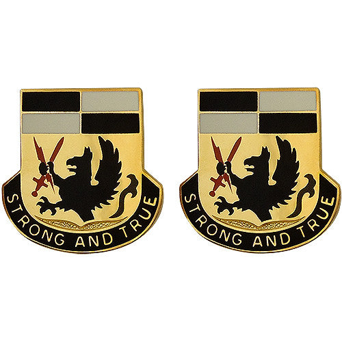 Special Troops Battalion, 4th Brigade Combat Team, 4th Infantry Division Unit Crest (Strong and True) Army Unit Crests