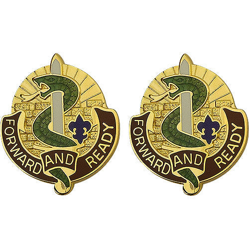 4th Medical Brigade Unit Crest (Forward and Ready) Army Unit Crests