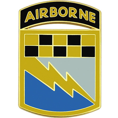 525th Military Intelligence Brigade With Airborne Tab Combat Service Identification Badge Army CSIBs