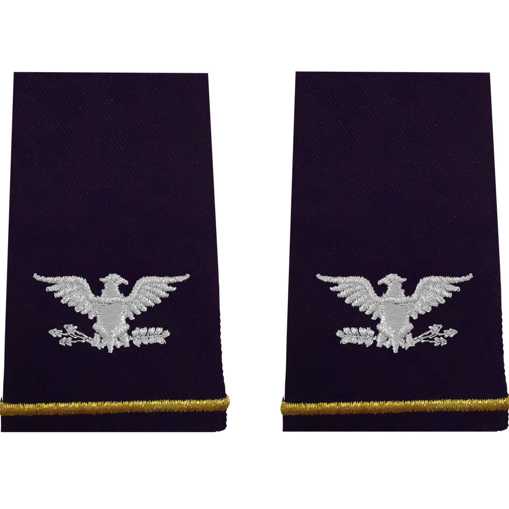 Army Epaulets - Enlisted and Officer - Small Size Rank 6584 COL-ES