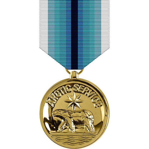 Coast Guard Arctic Service Anodized Medal Military Medals