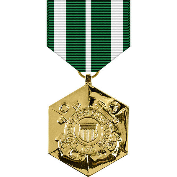 Coast Guard Commendation Anodized Medal Military Medals