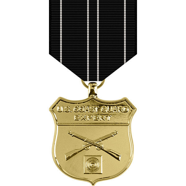 Coast Guard Expert Rifle Anodized Medal Military Medals