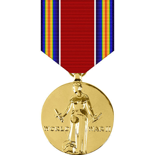 World War II Victory Anodized Medal Military Medals
