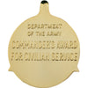 Army Commander's Award for Civilian Service Medal Anodized