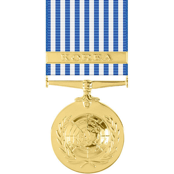United Nations Korean Service Anodized Medal Military Medals