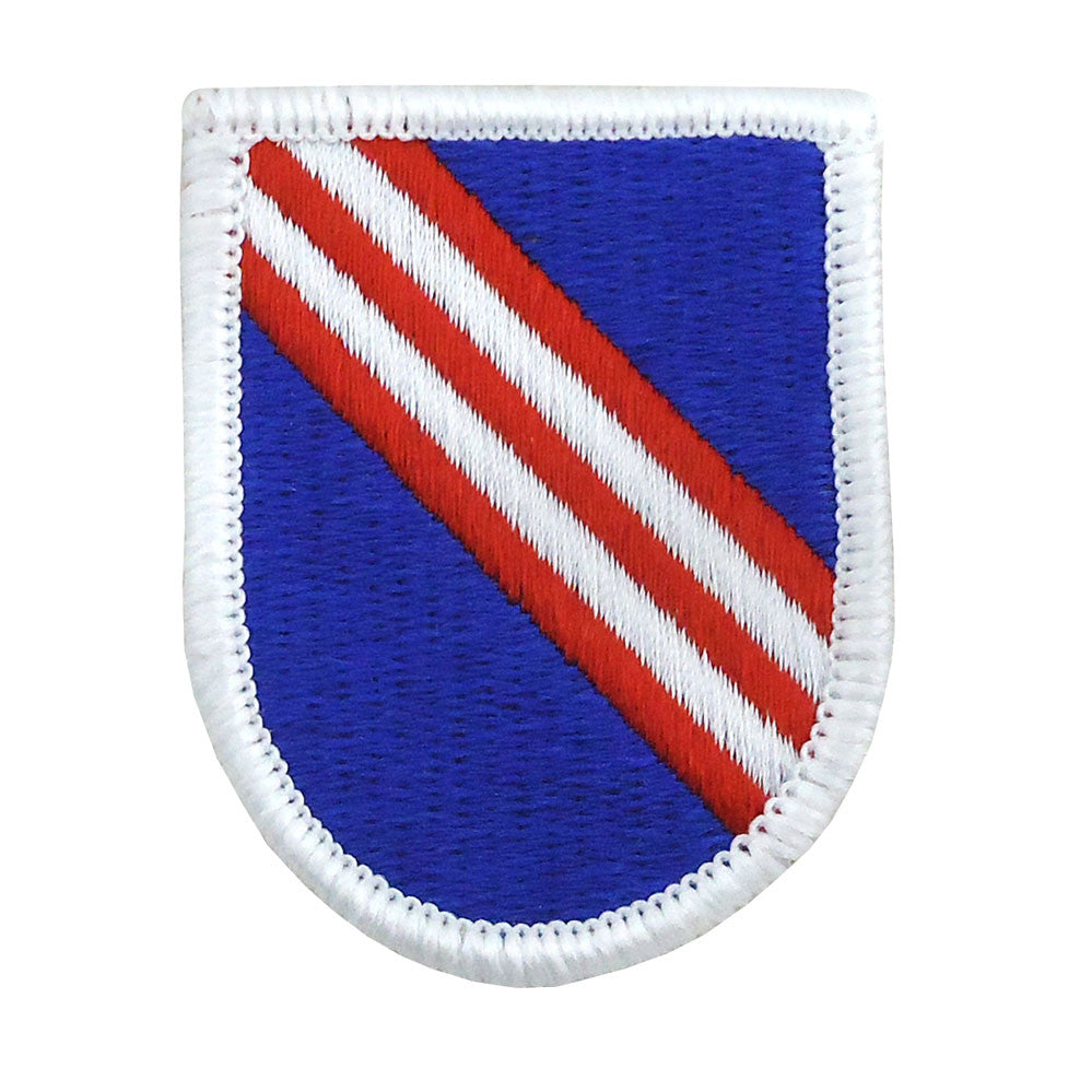 4th Special Operations Support Command Beret Flash Patches and Service Stripes