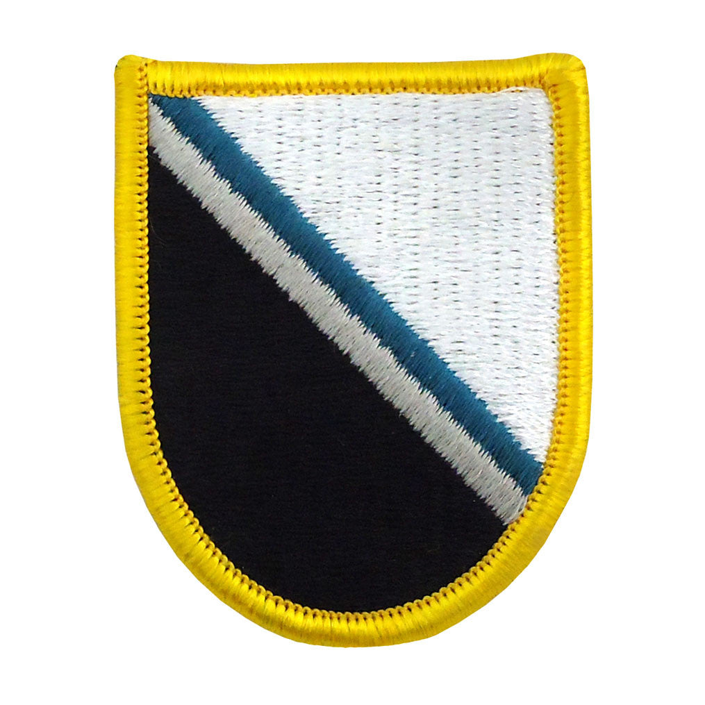 14th Military Intelligence Battalion, C Company (LRS) Beret Flash Patches and Service Stripes