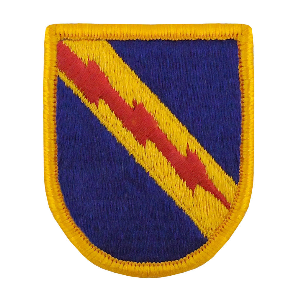 52nd Infantry, E Company Beret Flash Patches and Service Stripes