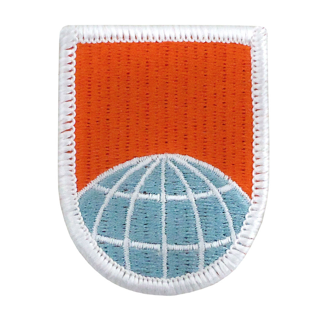 55th Signal Company Beret Flash Patches and Service Stripes