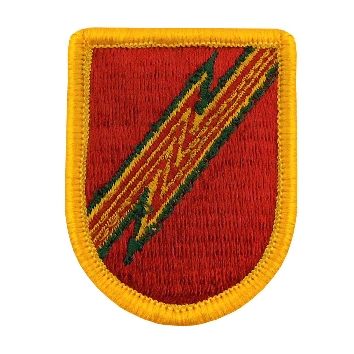 234th Field Artillery Detachment Beret Flash Patches and Service Stripes