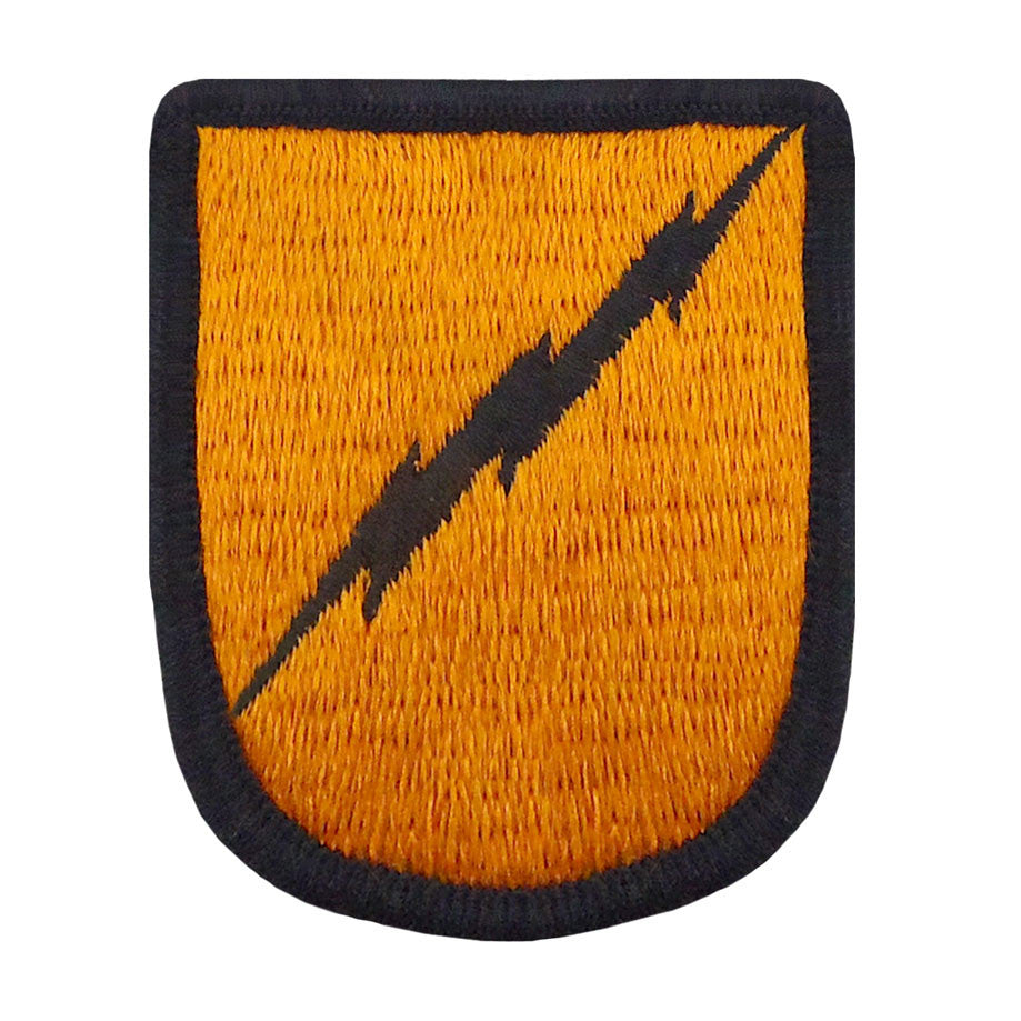 327th Signal Battalion Beret Flash Patches and Service Stripes