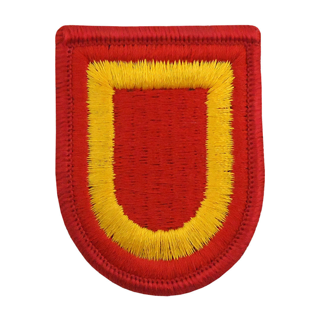 407th Supply and Transportation Battalion Beret Flash Patches and Service Stripes