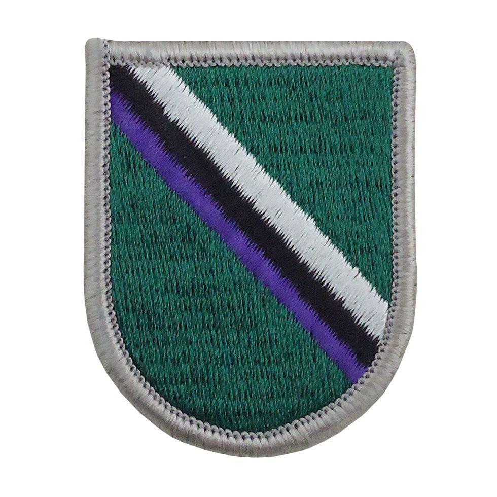 Special Forces Personnel Assigned to SF Positions not in SF Units Beret Flash Patches and Service Stripes