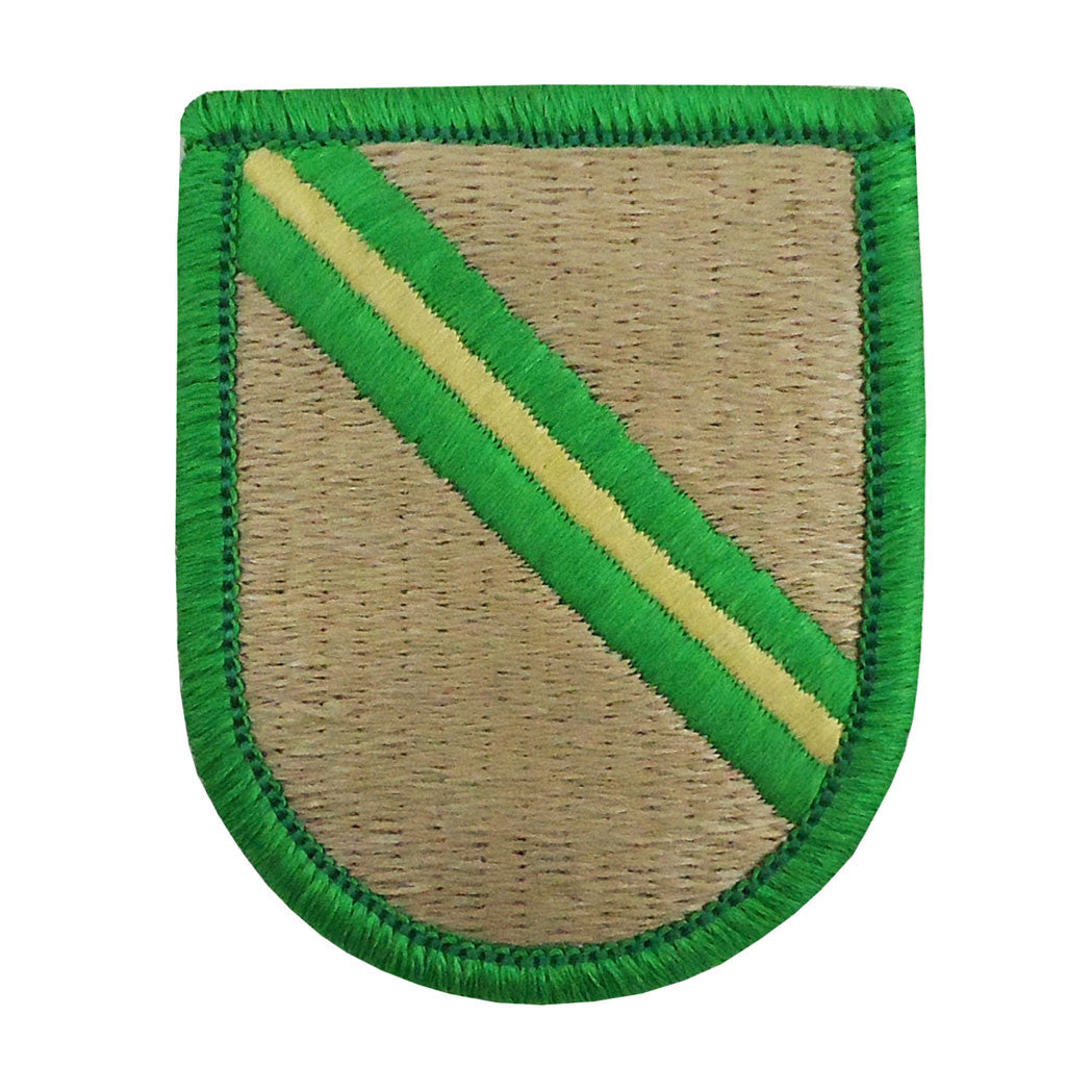 824th Quartermaster Company Beret Flash Patches and Service Stripes