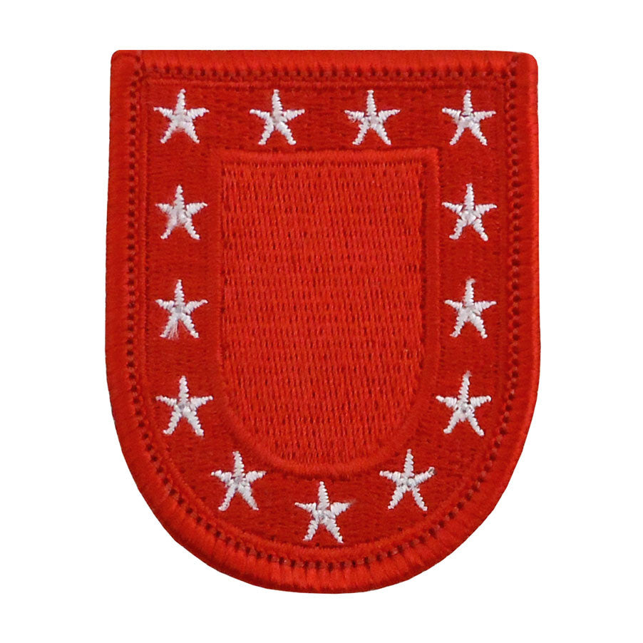 Army - Red Beret Flash Patches and Service Stripes