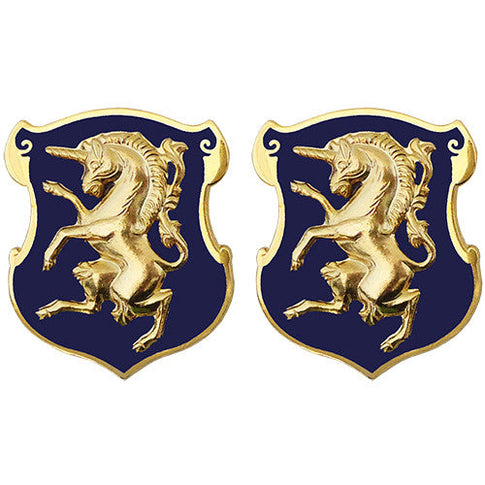 6th Cavalry Regiment Unit Crest (No Motto) - Sold in Pairs