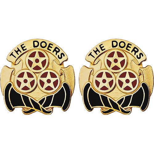 6th Transportation Battalion Unit Crest (The Doers) Army Unit Crests