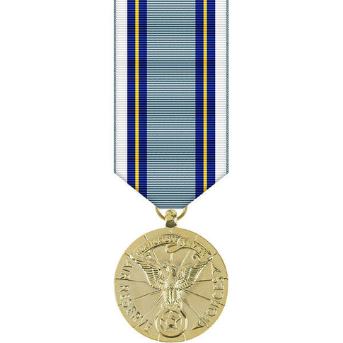 Air Reserve Meritorious Service Anodized Miniature Medal