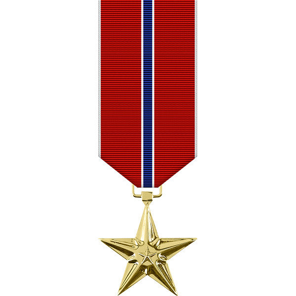 Bronze Star Anodized Miniature Medal Military Medals