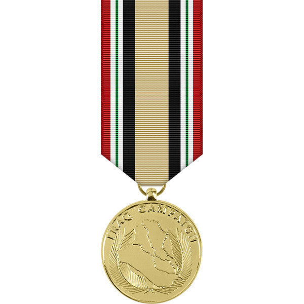Iraq Campaign Anodized Miniature Medal Military Medals