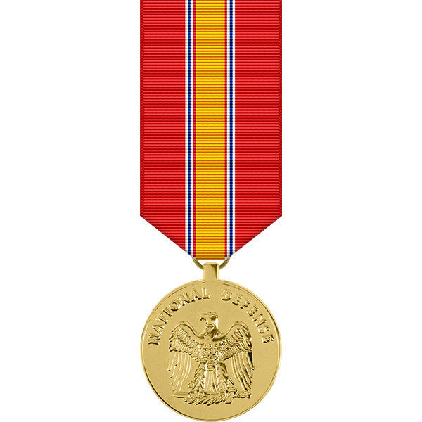 National Defense Service Anodized Miniature Medal Military Medals