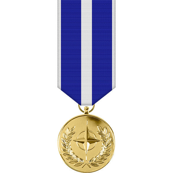 NATO Kosovo Anodized Miniature Medal Military Medals