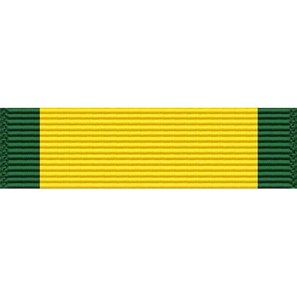 Puerto Rico National Guard Order of the Governor of Puerto Rico Common Defense Service Medal Ribbon Ribbons