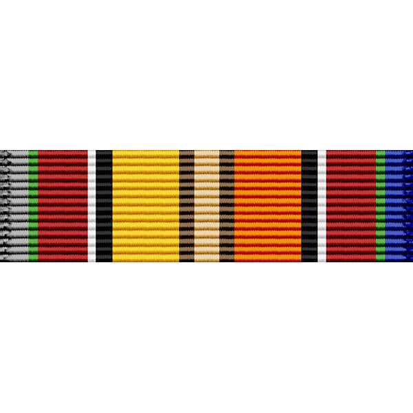 New York National Guard Recruiting Medal Ribbon Ribbons