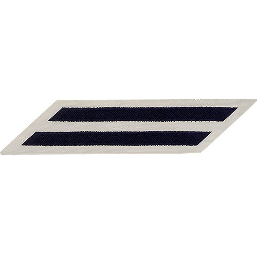 Enlisted Blue on White CNT Hashmarks / Service Stripes - Male Size Patches and Service Stripes 80103