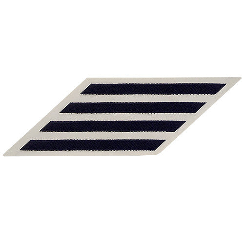Enlisted Blue on White CNT Hashmarks / Service Stripes - Male Size Patches and Service Stripes 80105