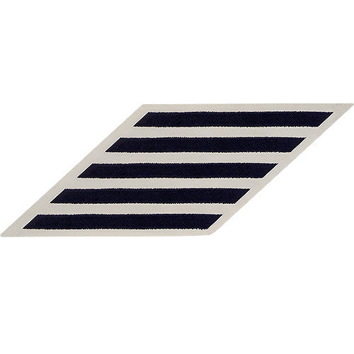 Enlisted Blue on White CNT Hashmarks / Service Stripes - Male Size Patches and Service Stripes 80106