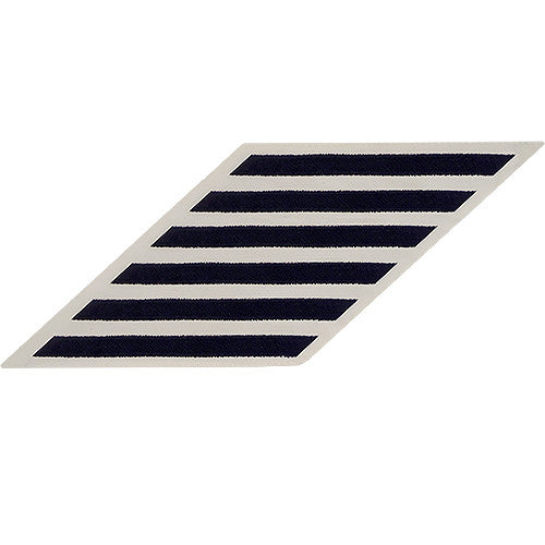 Enlisted Blue on White CNT Hashmarks / Service Stripes - Male Size Patches and Service Stripes 80107