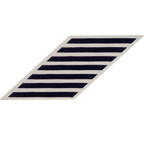 Enlisted Blue on White CNT Hashmarks / Service Stripes - Male Size Patches and Service Stripes 80108