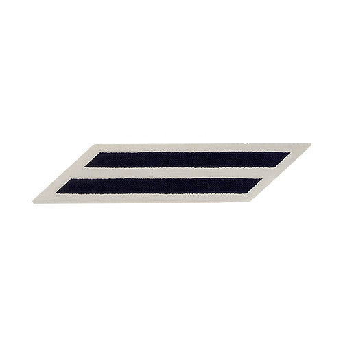 Enlisted Blue on White CNT Hashmarks / Service Stripes - Female Size Patches and Service Stripes 80113