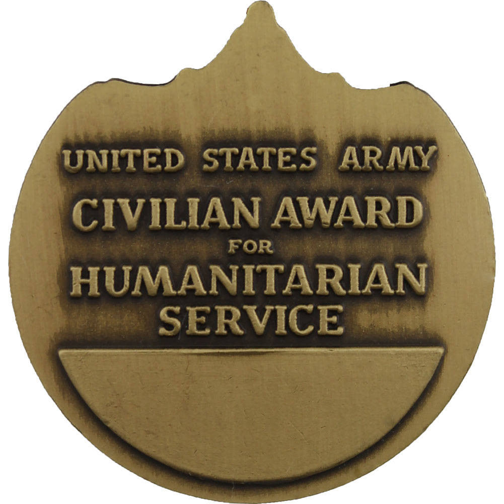 Civilian Award for Humanitarian Service Medal Military Medals
