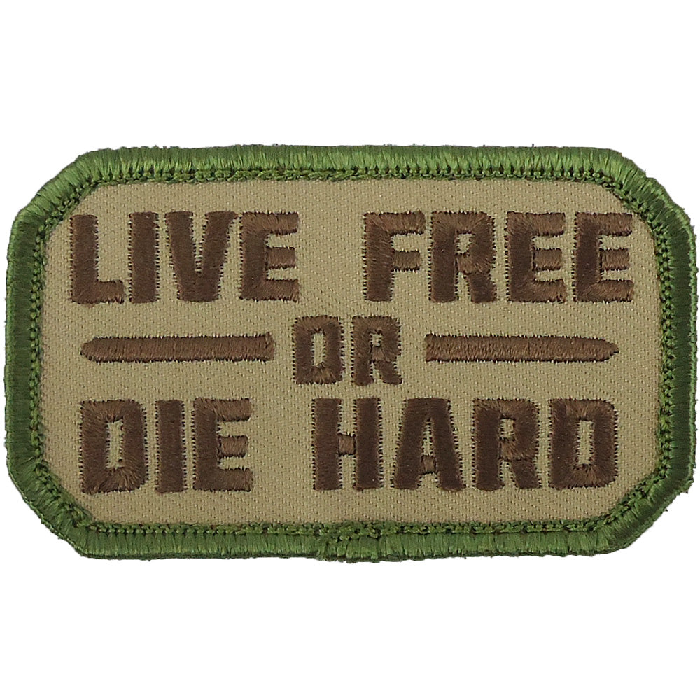 Live Free Or Die Hard MultiCam (OCP) Patch Morale Patches 80343