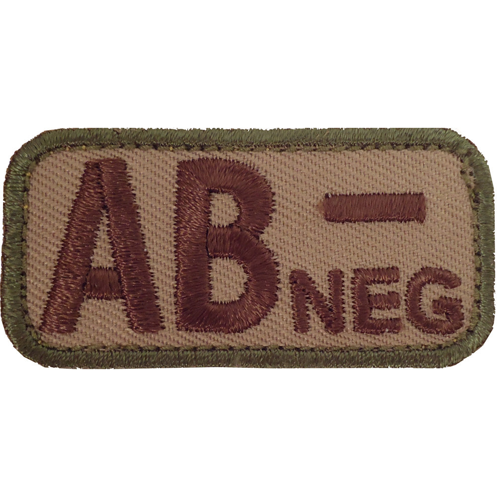 AB Negative Blood Type MultiCam (OCP) Patch Morale Patches 80445