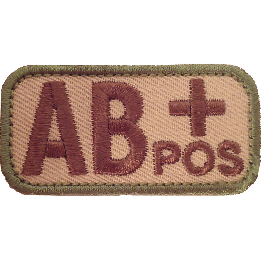 AB Positive Blood Type MultiCam (OCP) Patch Morale Patches 80463