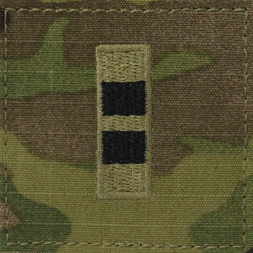 Army OCP Rank - Enlisted and Officer with Hook and Loop Rank 80483